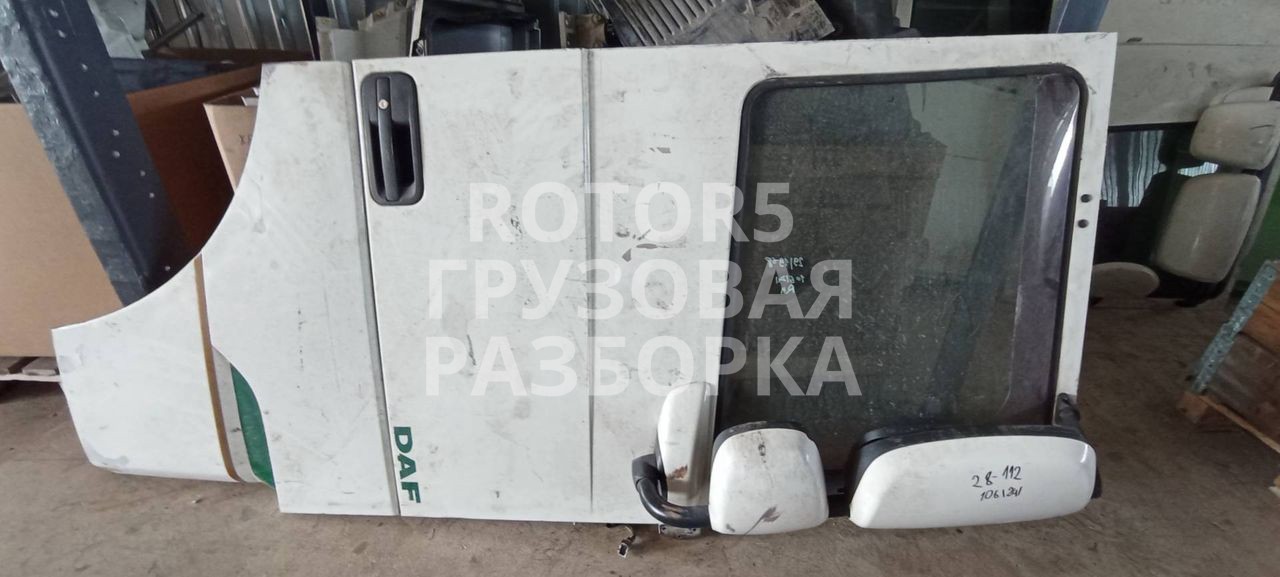 дверь передняя правая DAF XF 106 1 поколение 2015, 12.9 л., MX-13 340, дизель, МКПП, правый руль - фото №1