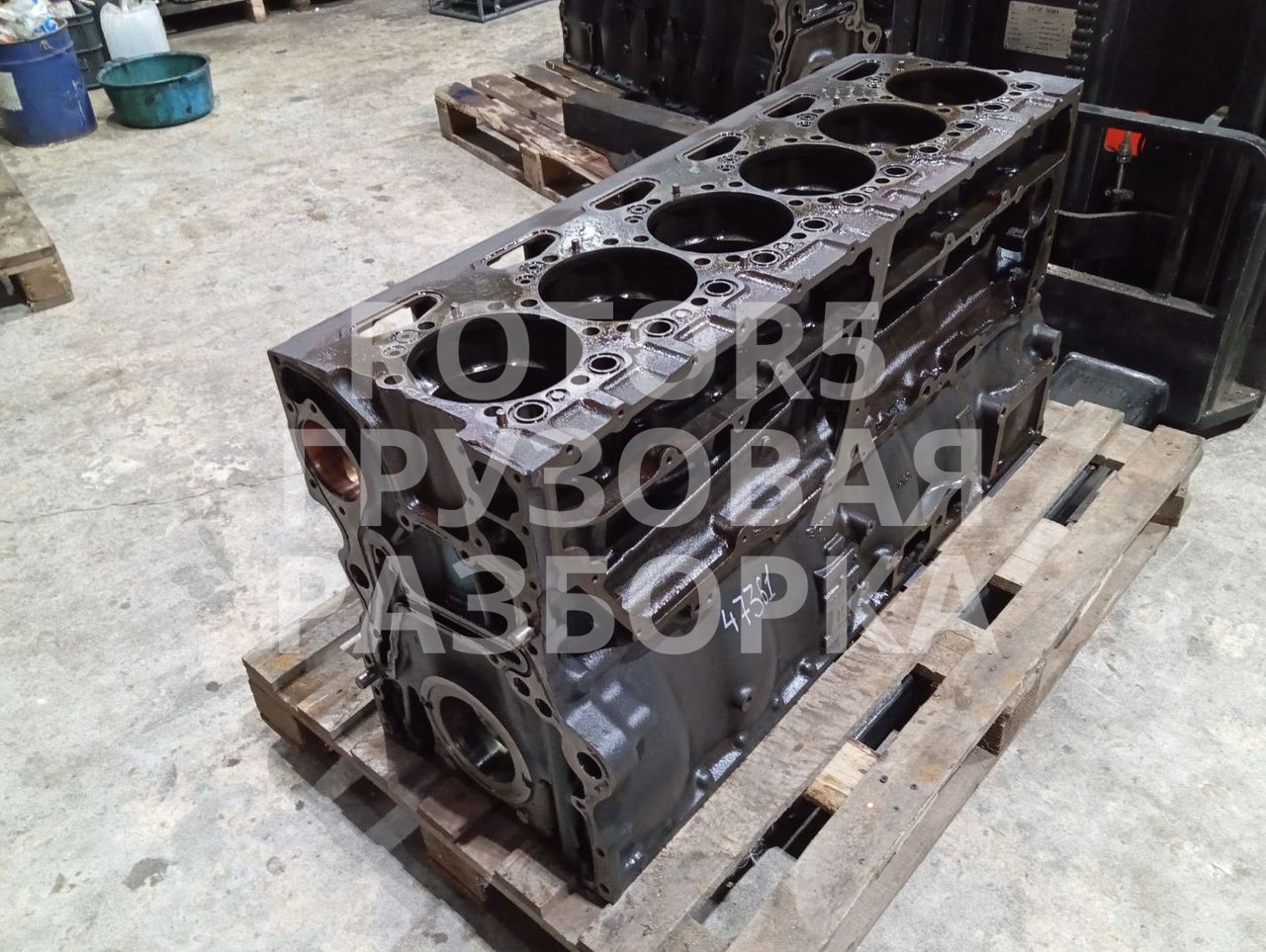 блок цилиндров Scania R 5 поколение 2015, 12.7 л., DC 13.115, дизель, 2225484 - фото №1