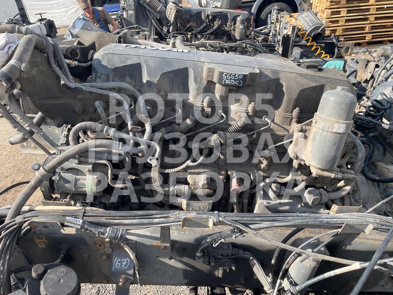 двигатель DAF XF 105 1 поколение 2011, 12.9 л., MX 300, дизель, АКПП - фото №1