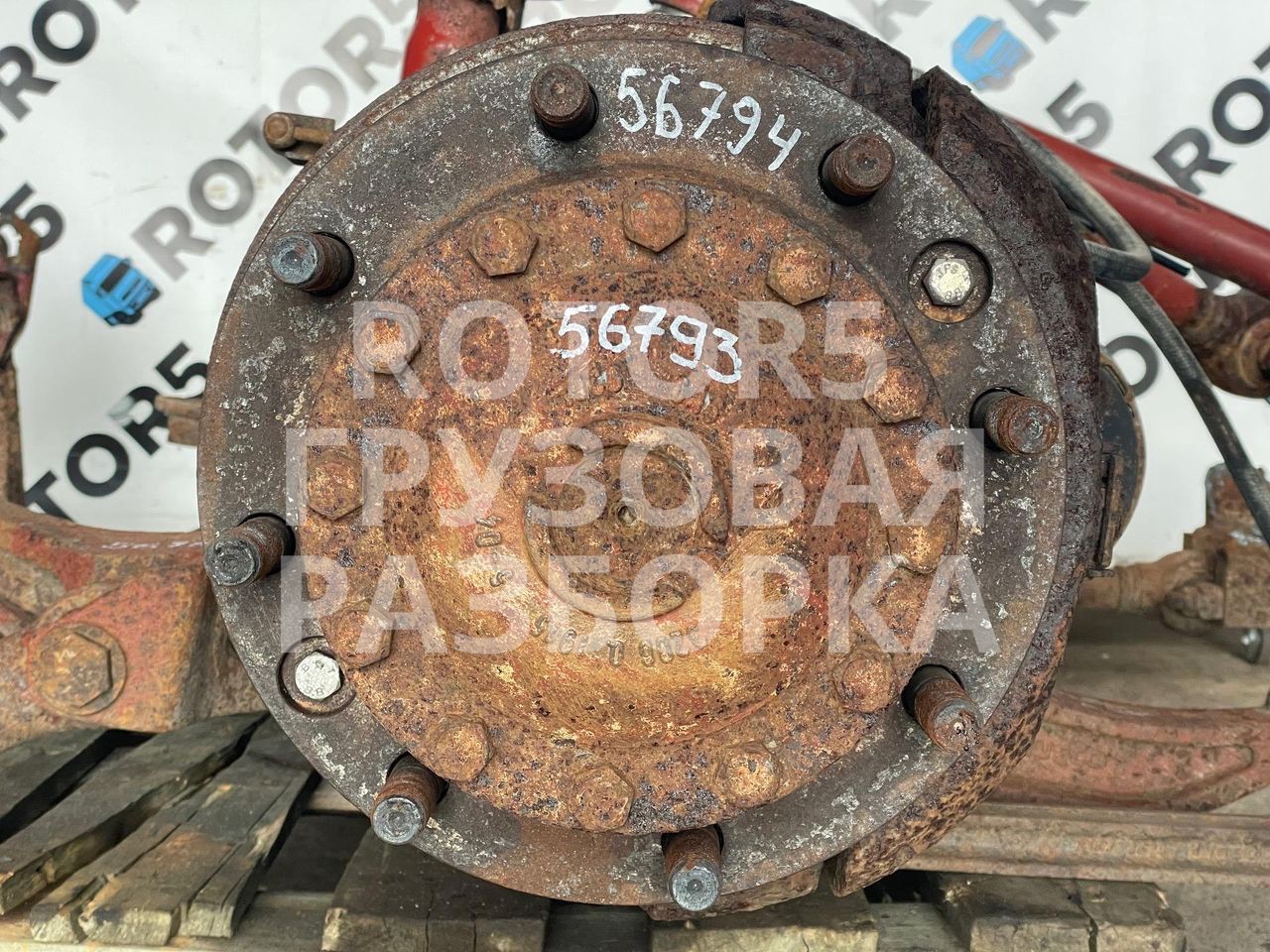 полуось задняя (приводной вал, ШРУС) IVECO EuroCargo 2 поколение 2004, 5.9 л., F4AE0681A, дизель, 320601915 - фото №1