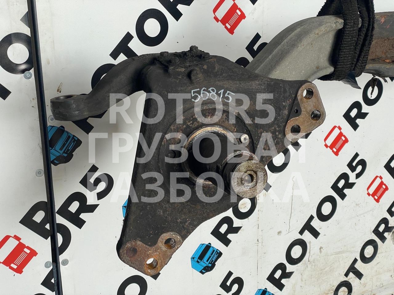 кулак поворотный правый DAF XF 105 1 поколение 2013, 12.9 л., MX 340, дизель, МКПП, 1731915, 0964081 - фото №1