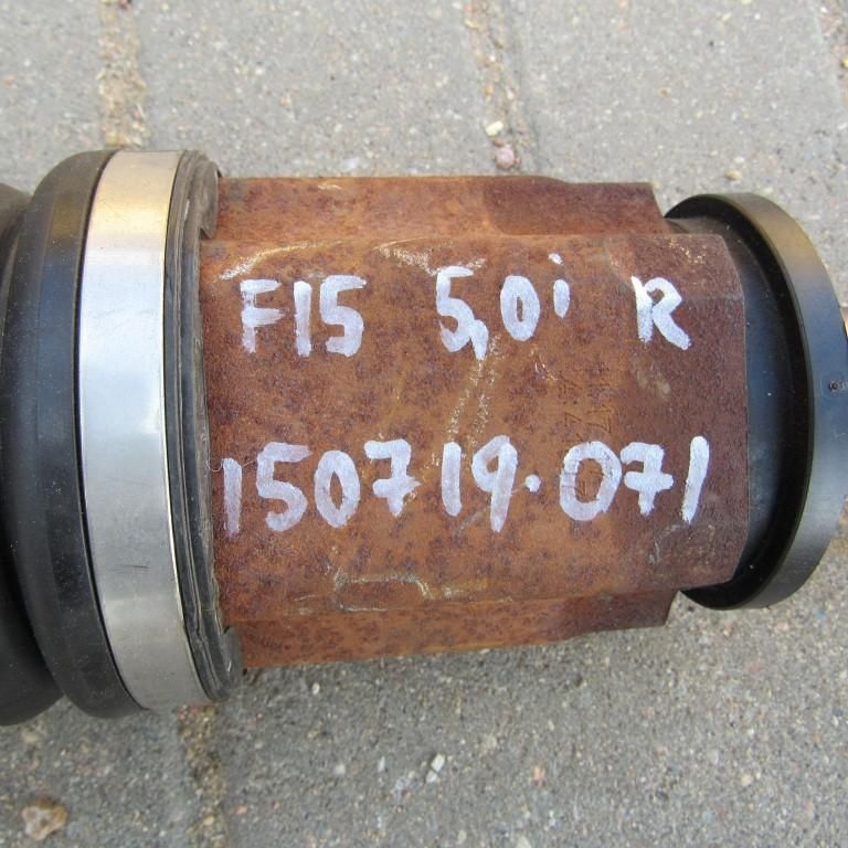 полуось передняя правая (приводной вал, ШРУС) BMW X5 F15 2017, 4.4 л., N63 B44 B, бензин, АКПП, внедорожник 5 дв.