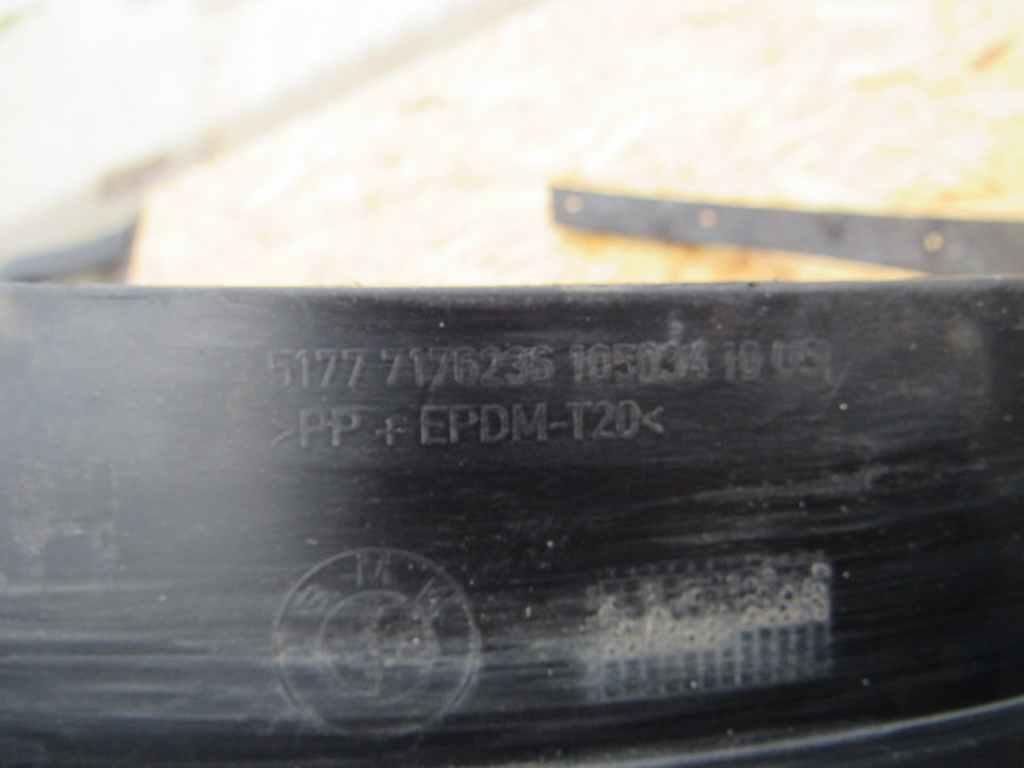 накладка колесной арки BMW X6 E71/E72 2010, 4.4 л., N63 B44 A, бензин, АКПП, внедорожник 5 дв., 7176236