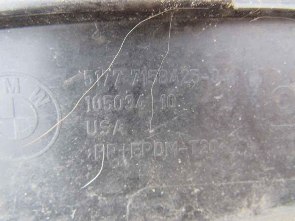 накладка колесной арки BMW X5 E70 2008, 3.0 л., M57 D30 (306D5), дизель, АКПП, внедорожник 5 дв., 7158425