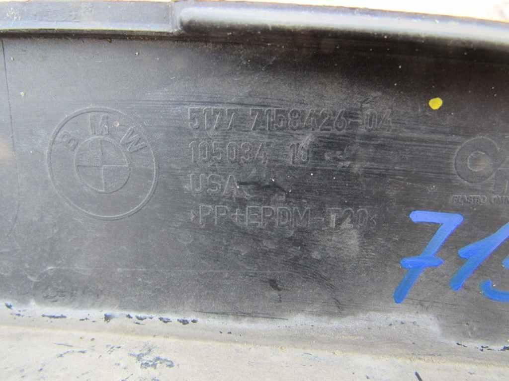 накладка колесной арки BMW X5 E70 2008, 3.0 л., M57 D30 (306D5), дизель, АКПП, внедорожник 5 дв., 7158426