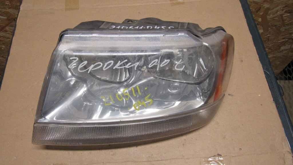 фара левая Jeep Grand Cherokee WJ 2000, 4.7 л., EVA, бензин, АКПП, внедорожник 5 дв.