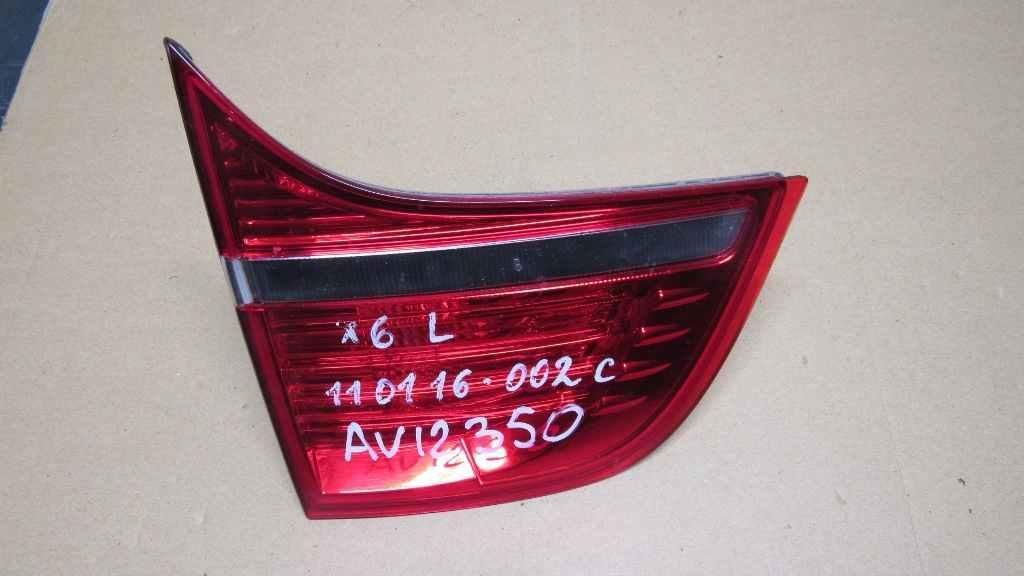 фонарь крышки багажника левый BMW X6 E71/E72 2010, 3.0 л., N57 D30 A, дизель, АКПП, внедорожник 5 дв.