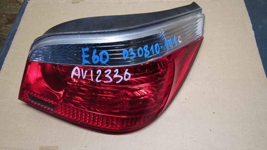 фонарь задний правый BMW 5 серия E60/E61 2002, 3.0 л., M57 D30 (306D2), дизель, АКПП, седан, 7165738