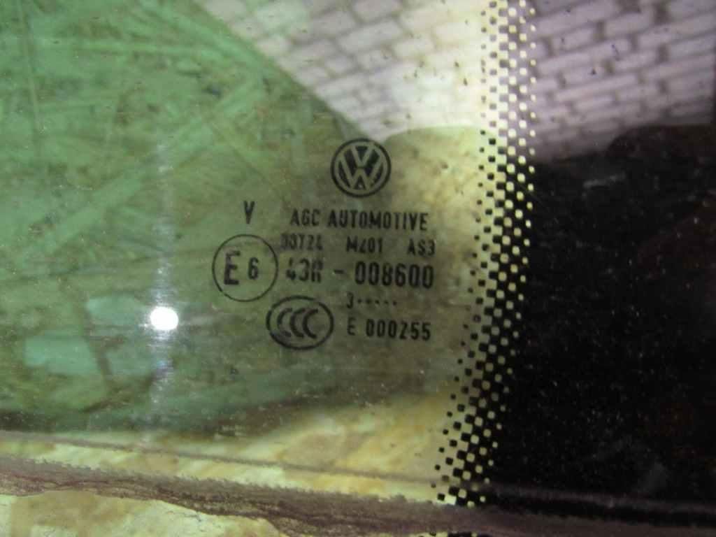 форточка задняя левая Volkswagen Tiguan 1 поколение 2011, 1.4 л., бензин, АКПП, внедорожник 5 дв.