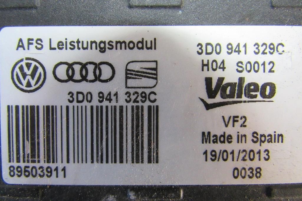 блок розжига ксенона Volkswagen Golf 7 поколение 2013, 1.4 л., CPVA, бензин, хетчбэк 5 дв., 3D0941329C