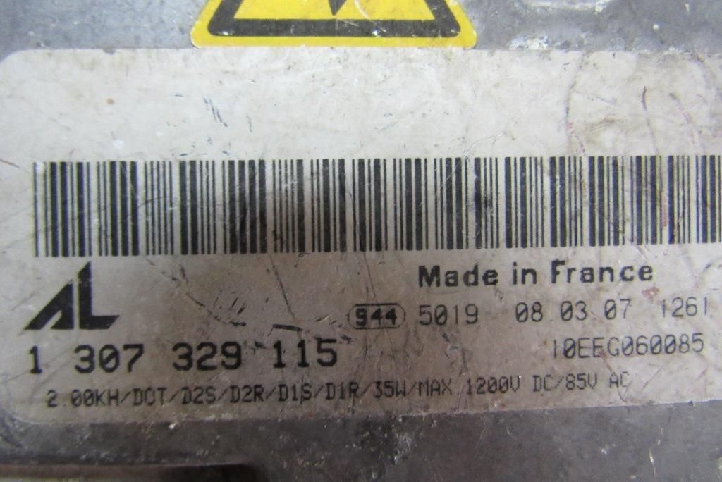 блок розжига ксенона Audi A4 B7 2004, 1.8 л., BFB, бензин, седан, 1307329115