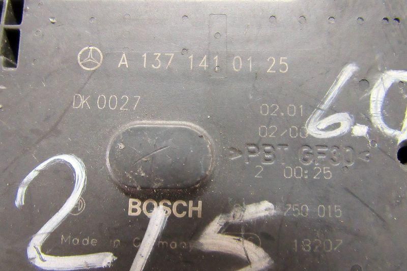 заслонка дроссельная Mercedes-Benz S-Класс W220 2000, 5.8 л., M 137.970, бензин, седан, A1371410125