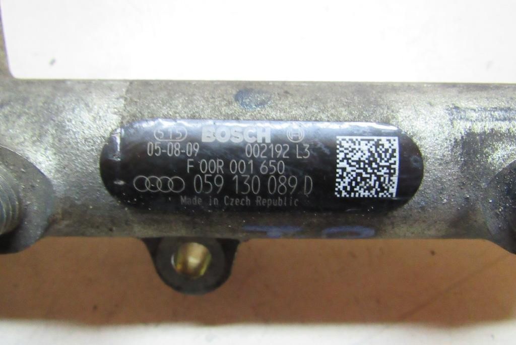 топливная рампа Audi A6 4F/C6 2005, 3.0 л., BMK, дизель, седан, 059130089D