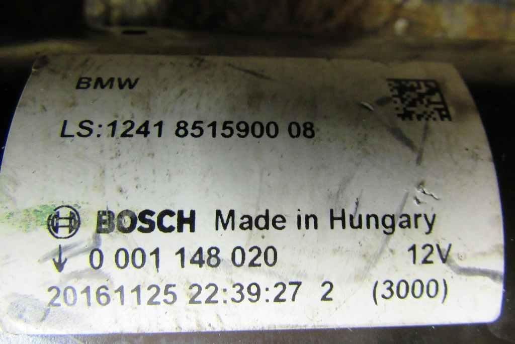 стартер BMW X6 F16 2015, 3.0 л., N57 D30 A, дизель, внедорожник 5 дв., 8515900