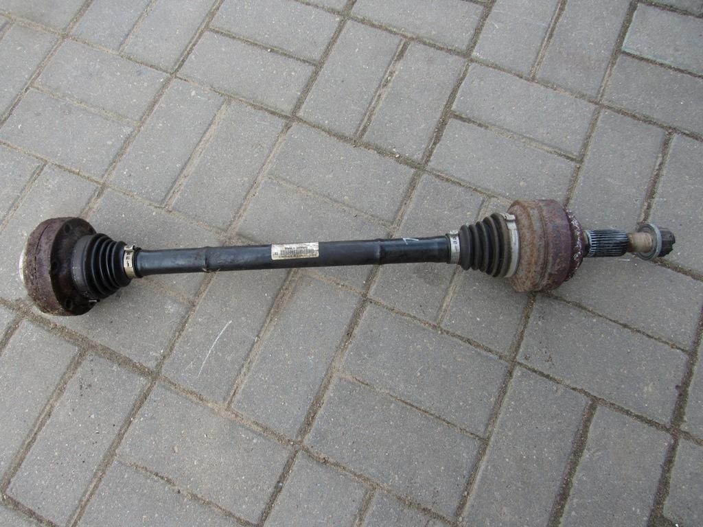 полуось задняя (приводной вал, ШРУС) Porsche Cayenne 955 2007, 3.6 л., M 55.01, бензин, внедорожник 5 дв., 7L0501201C