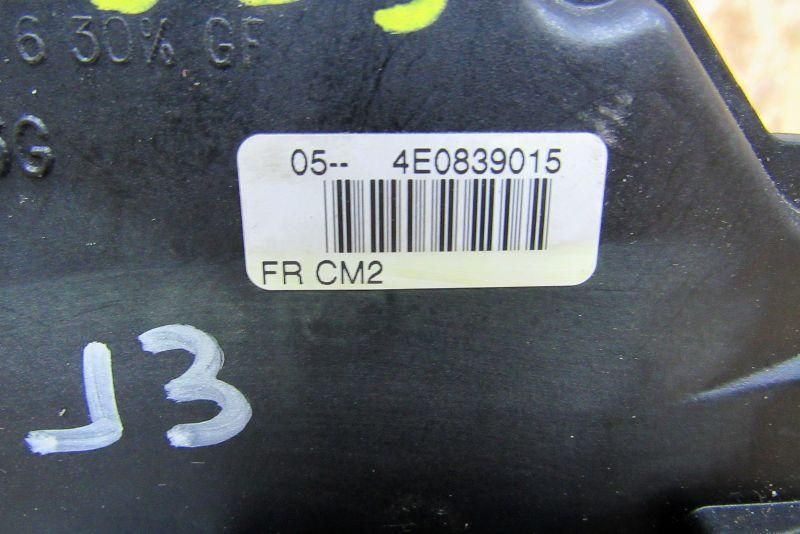 замок двери задней левой Audi A8 D3/4E 2003, 3.0 л., ASN, бензин, седан, 4E0839015