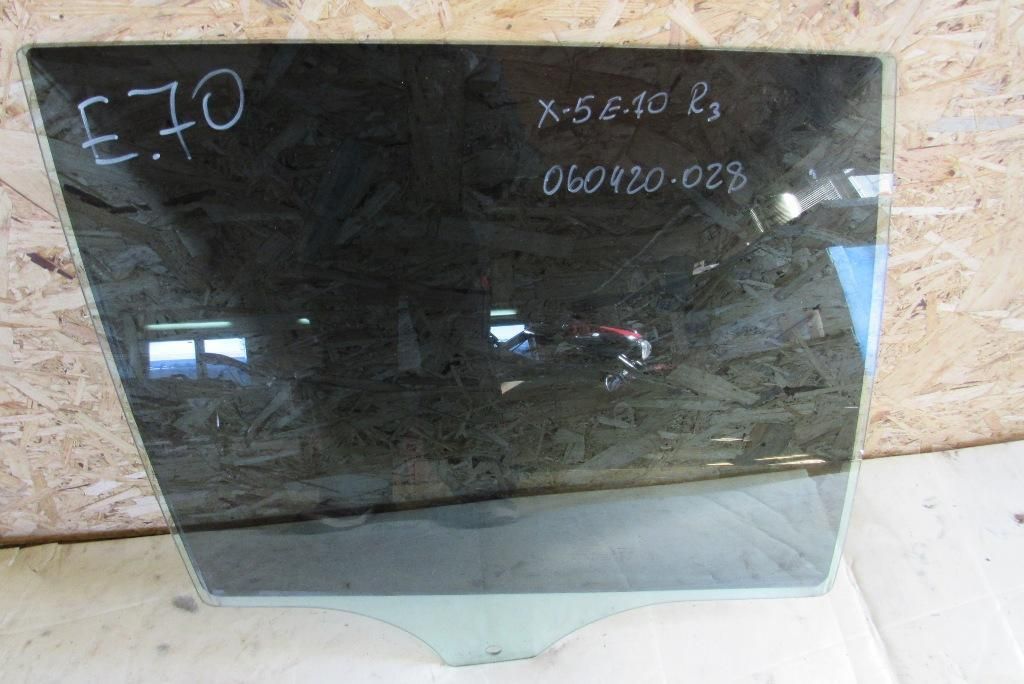 стекло двери задней правой BMW X5 E70 2007, 3.0 л., M57 D30 (306D1), дизель, внедорожник 5 дв.