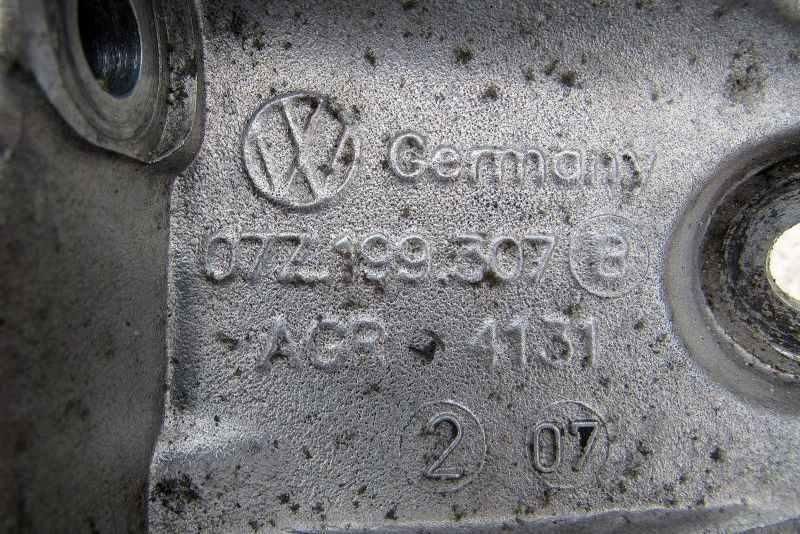кронштейн двигателя Volkswagen Touareg 1 поколение 2002, 5.0 л., дизель, внедорожник 5 дв., 07Z199307B