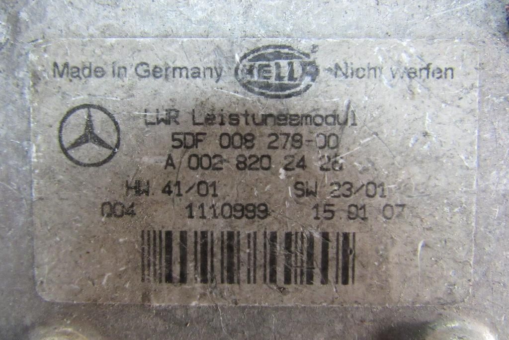 блок розжига ксенона Mercedes-Benz R-Класс W251 2007, 3.0 л., M 272.945, бензин, минивэн, 5DF008279.A0028202426