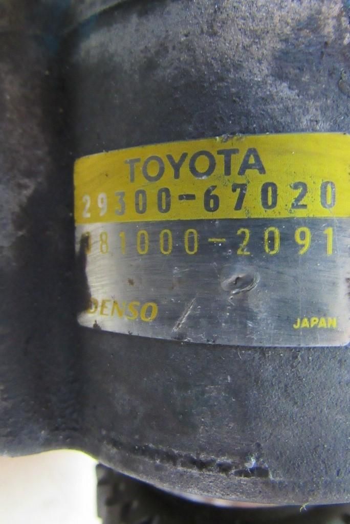 насос вакуумный Toyota Land Cruiser Prado 3 поколение J120 2003, 3.0 л., 1KZ-TE, дизель, внедорожник 5 дв., 2930067020