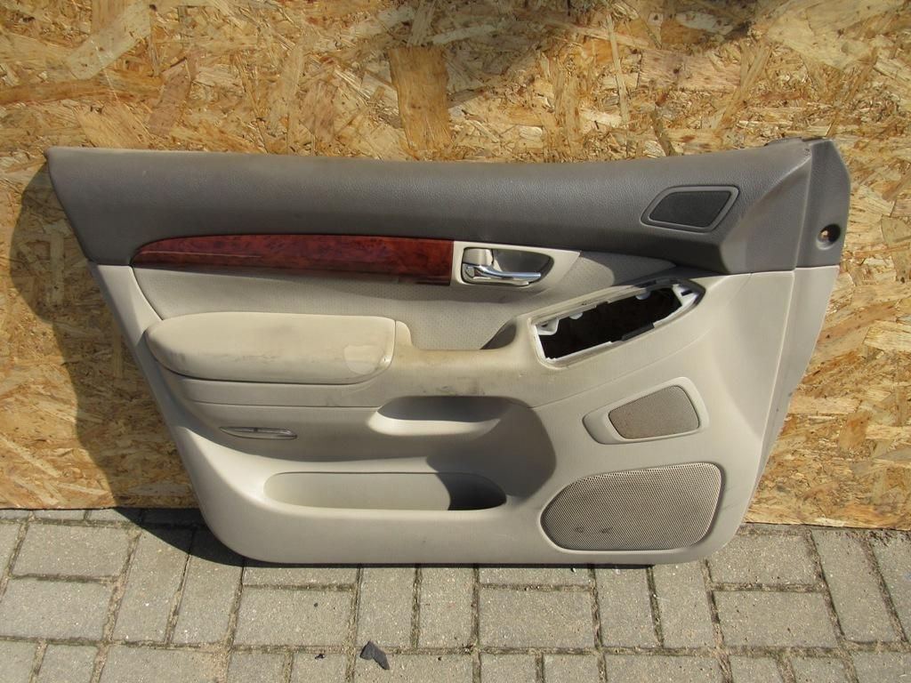 обшивка двери передняя левая Toyota Land Cruiser Prado 3 поколение J120 2003, 3.0 л., 1KZ-TE, дизель, внедорожник 5 дв.