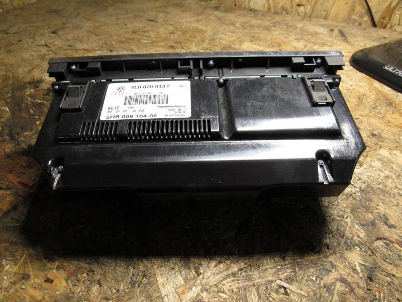 блок управления печки / климат-контроля Audi Q7 4L 2006, 4L0820043F
