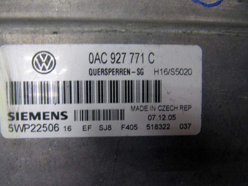 блок управления раздаткой Volkswagen Touareg 1 поколение 2002, OAC927771C