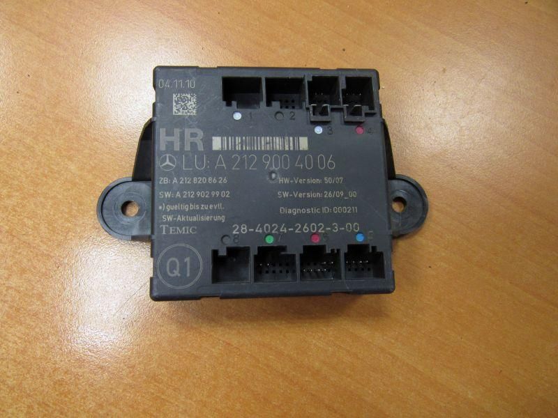 модуль управления двери Mercedes-Benz E-Класс W212/S212/C207/A207 2009, 2129004006