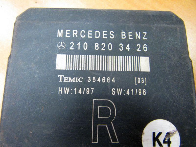 модуль управления двери Mercedes-Benz E-Класс W210/S210 [рестайлинг] 1999