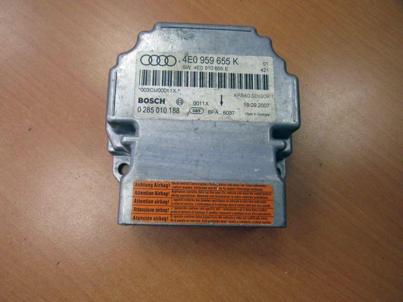 блок AirBag Audi A8 D3/4E 2002, 4E0959655K