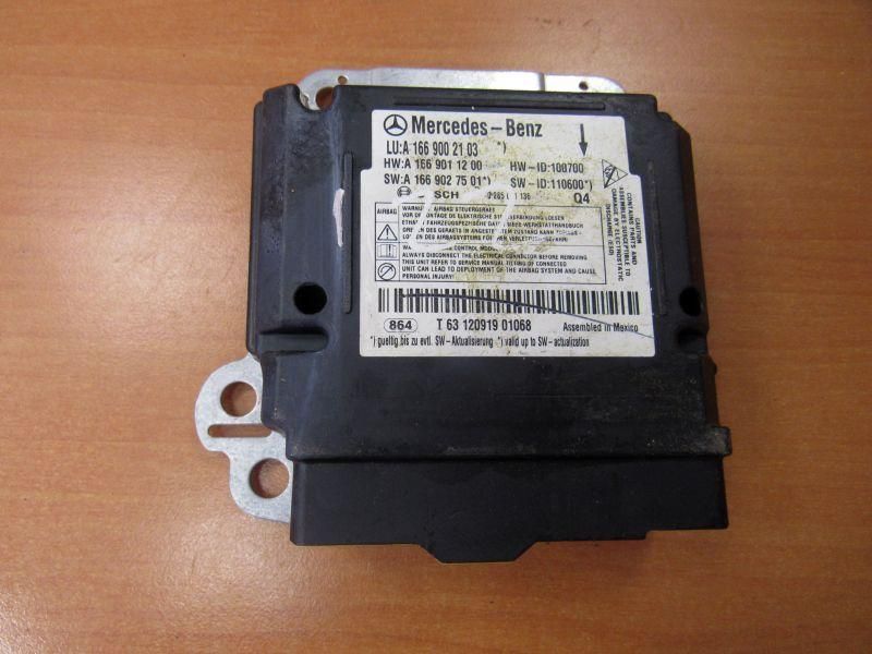 блок AirBag Mercedes-Benz M-Класс W166 2014, 1669002103