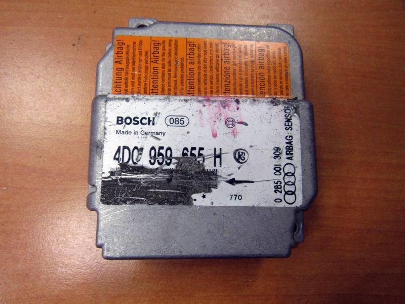 блок AirBag Audi A8 D2/4D [рестайлинг] 2001, 4D0959655H