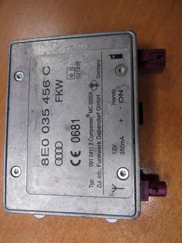 усилитель антенны Audi A4 B7 2006, 8E0035456C