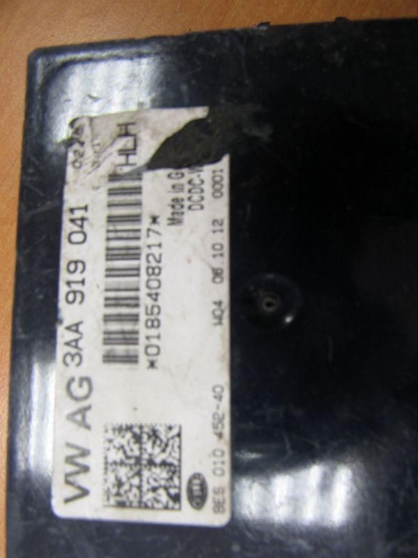 Блок стабилизации напряжения Volkswagen Passat B7 2011, 3AA919041