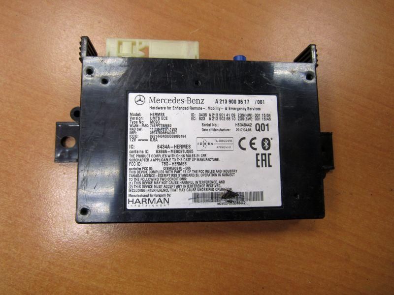 блок управления (другие) Mercedes-Benz E-Класс W213/S213/C238/A238 2016, 2139003617