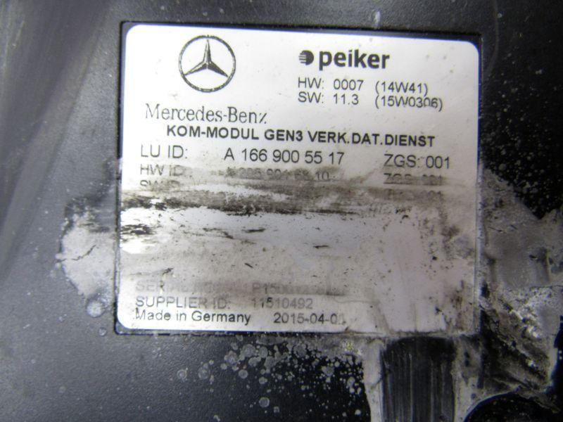 блок управления телефоном Mercedes-Benz GL-Класс X166 2012, 1669005517