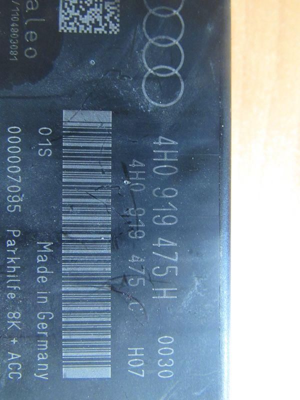 блок управления парктрониками Audi A8 D4/4H 2012, 4H0919475H