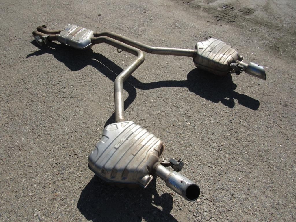 глушитель Audi A8 D4/4H 2009, 4H0253411