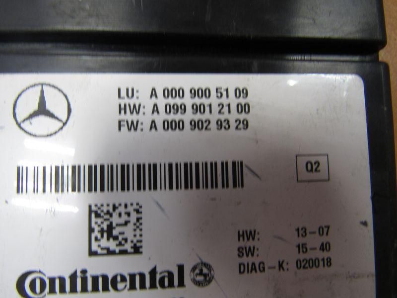 блок круиз-контроля Mercedes-Benz S-Класс W222/C217/A217 2013, 0009005109