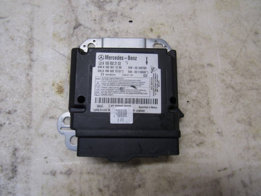 блок AirBag Mercedes-Benz GL-Класс X166 2016, 1669002103