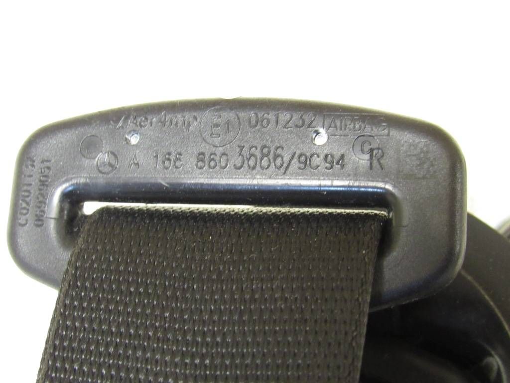 ремень безопасности Mercedes-Benz M-Класс W166 2015, 1668603686
