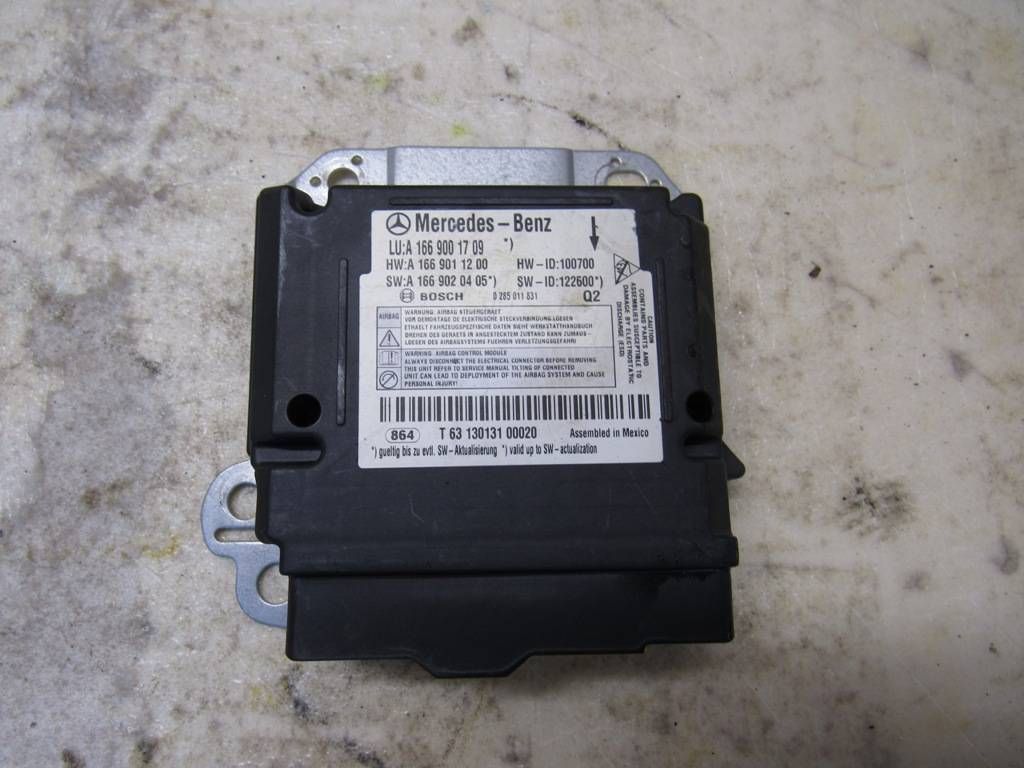 блок AirBag Mercedes-Benz M-Класс W166 2015, 1669001709