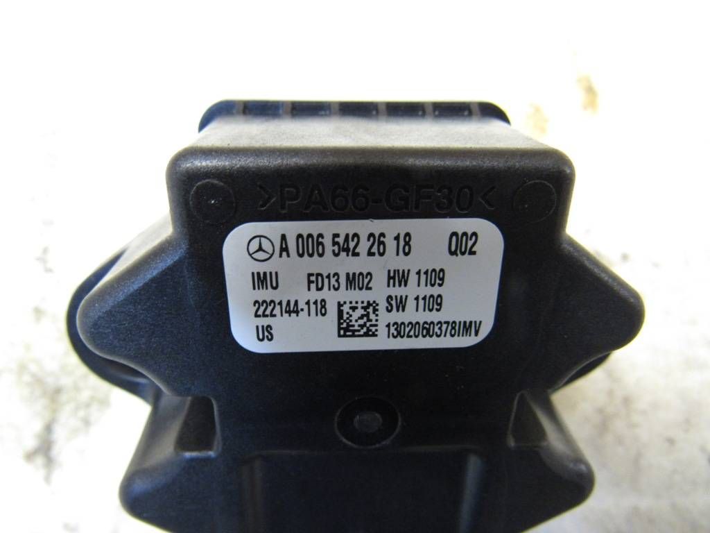датчик ускорения Mercedes-Benz M-Класс W166 2015, A0065422618
