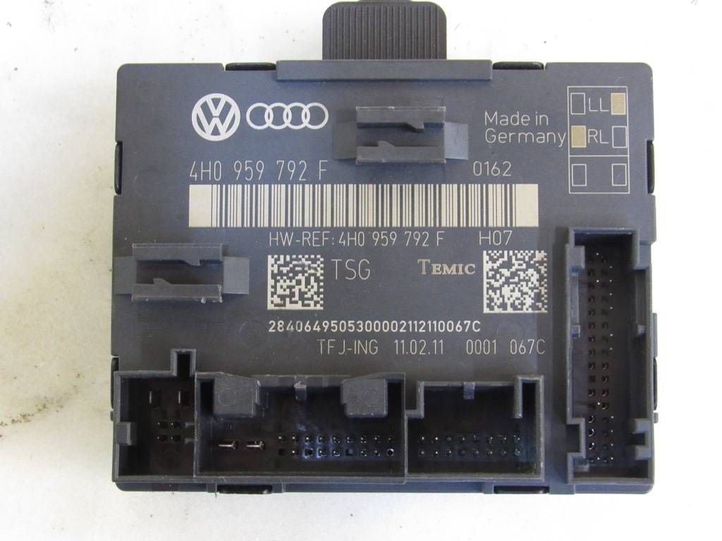 модуль управления двери Audi A8 D4/4H 2012, 4H0959792F