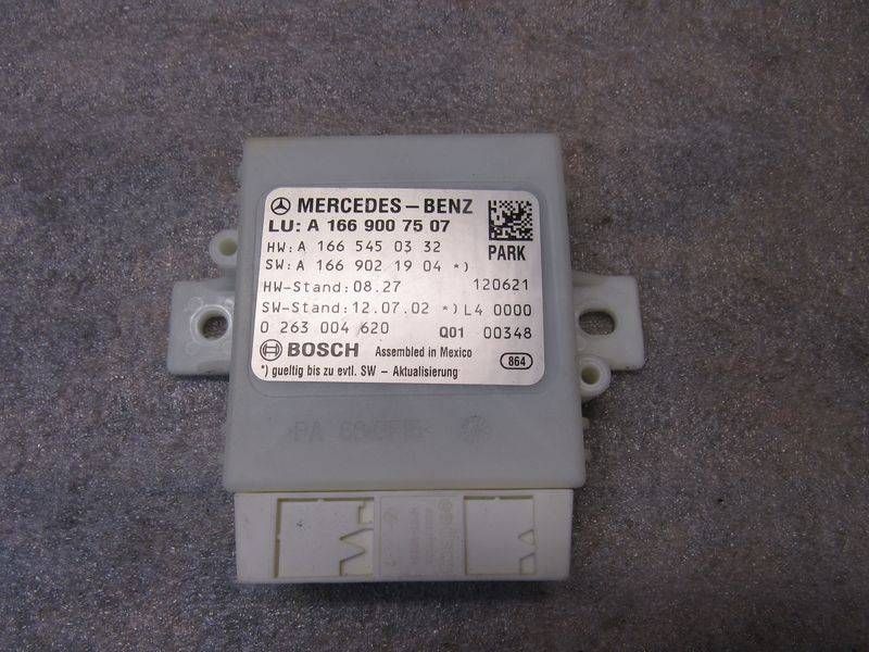 блок управления парктрониками Mercedes-Benz M-Класс W166 2013, дизель, 1665450332