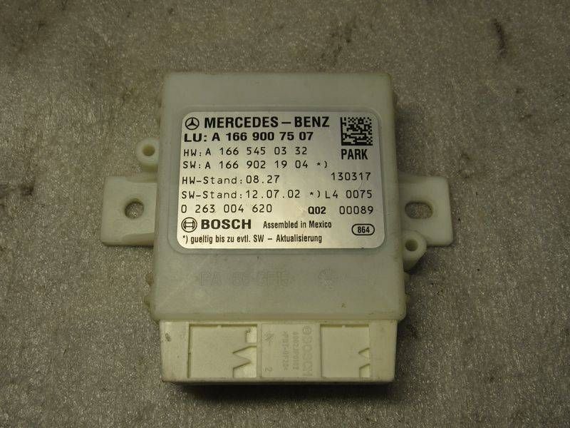 блок управления парктрониками Mercedes-Benz M-Класс W166 2012, 3.0 л., дизель, 1665450332