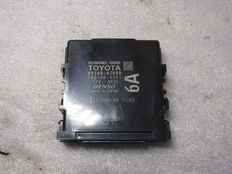 блок управления парктрониками Toyota RAV4 5 поколение (XA50) 2020, 2.5 л., гибрид, 89340-42080