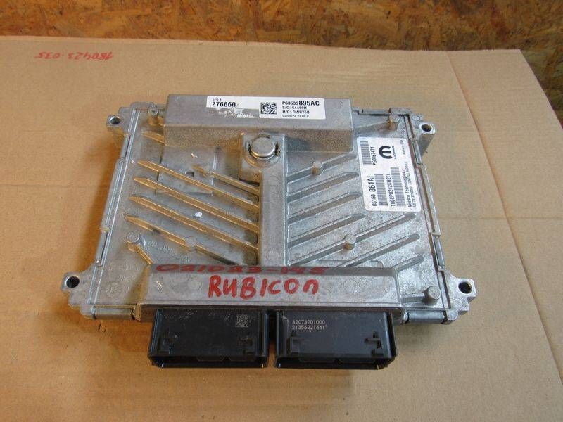 блок управления двигателем Jeep Wrangler 4 поколение 2022, 2.0 л., бензин, АКПП, P68535895AC
