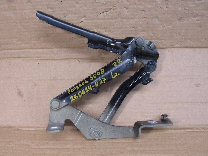 петля капота левая Peugeot 5008 2 поколение 2020, 2.0 л., дизель, 9814189880