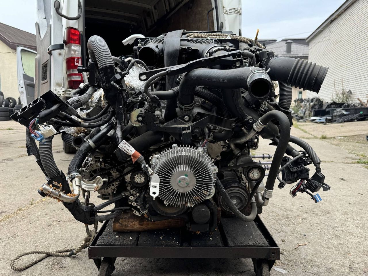 двигатель Toyota Tundra 2 поколение XK50 [2-й рестайлинг] 2023, 3.5 л., бензин, V35A, V35A-K83